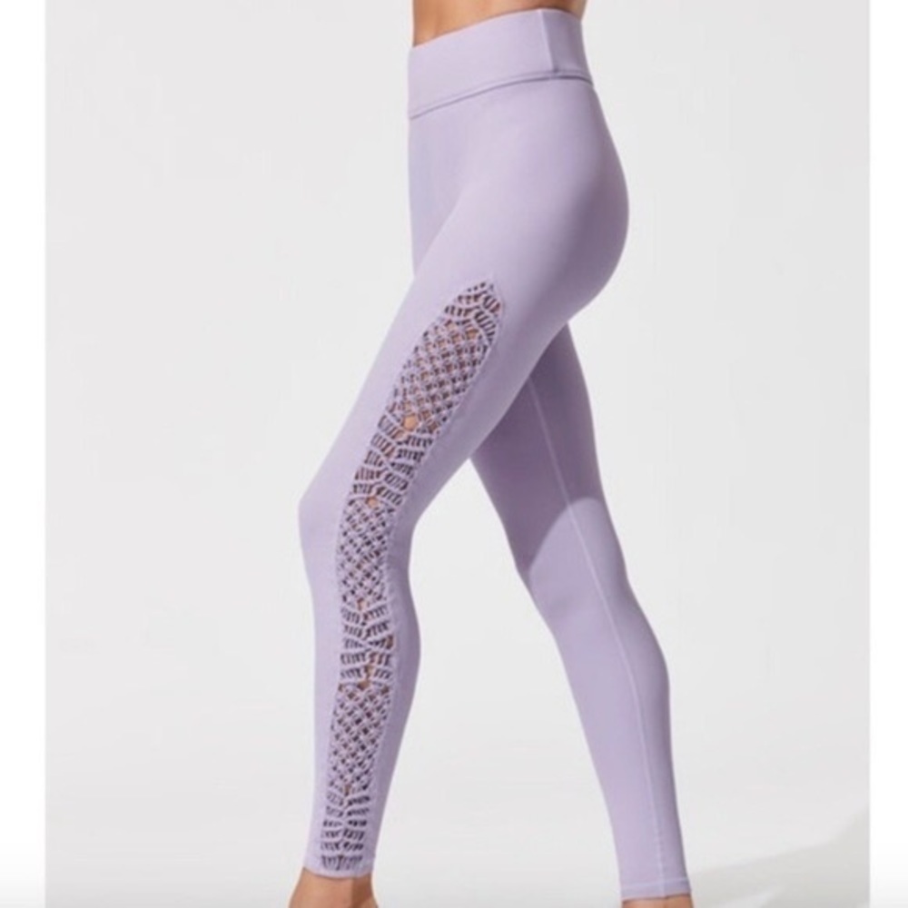 Carbon38 Tanjung Macrame Legging Lilac - S